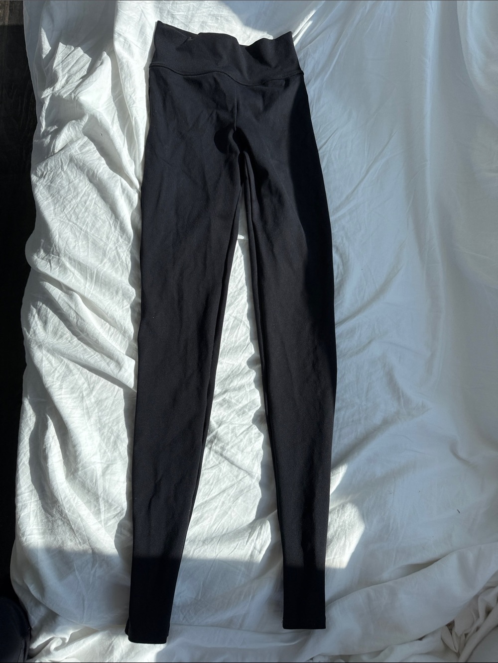Live The Process Black Ballet Stirrup Leggings XS